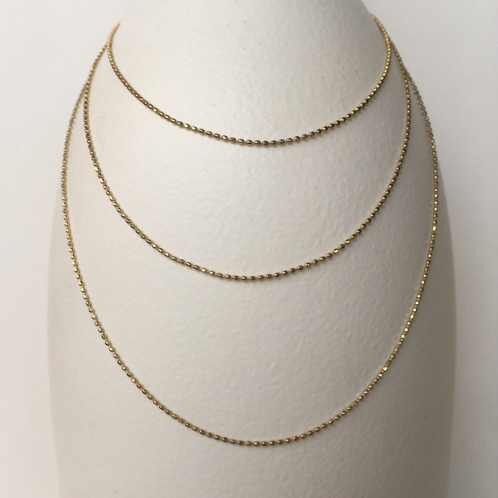 ★SOLD★Beaded Chain Necklace